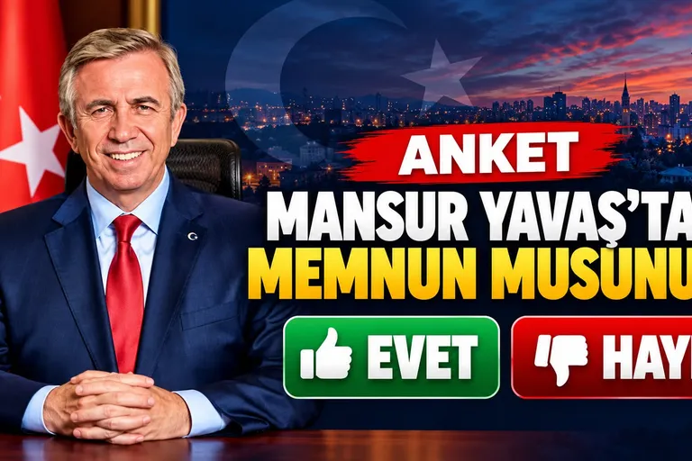 ANKET | MANSUR YAVAŞ’TAN MEMNUN MUSUNUZ?