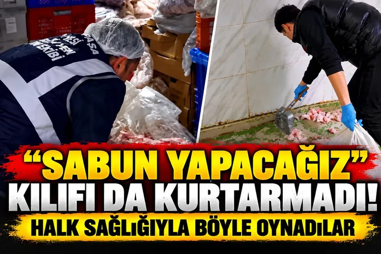 “SABUN YAPACAĞIZ” KILIFI DA KURTARMADI: HALK SAĞLIĞIYLA BÖYLE OYNADILAR